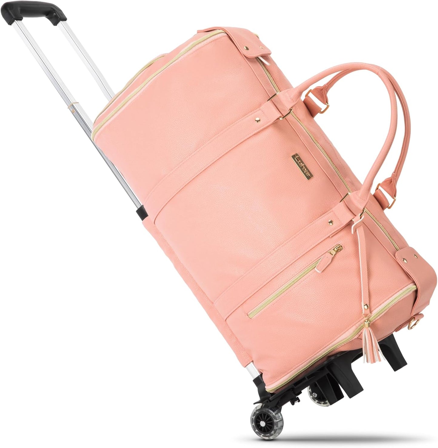 Cavera™ Duffle Travel Bag – Stylish, Spacious & Durable with Wheels | 2-Year Warranty